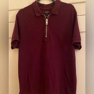 Diesel Dark Red Polo Shirt